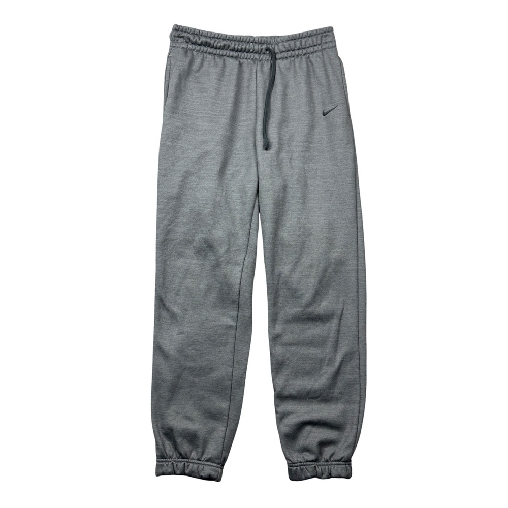 Nike Therma-FIT Mens Small Gray Fleece Lined Jogger Sweatpants Workout Gym
